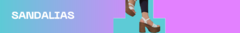 Banner de la categoría Sandalias