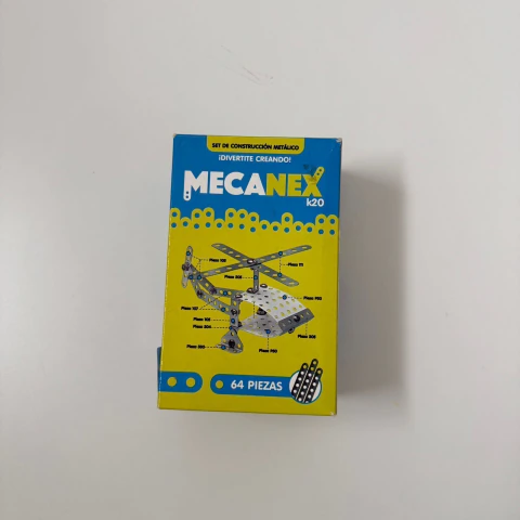 JUEGO CONSTRUCCION 64 PIEZAS MECANEX