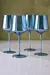 COPA BASE ANCHA SHINING BLUE 410ML X 4