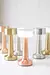 LAMPARA CHESS WHITE & ROSE GOLD - Bell Home