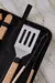 KIT DE ASADO ACERO & WOOD x 4 en internet