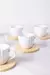 TAZA CON PLATO BAMBÚ LINES X 6 - comprar online