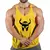 Bodybuilding Cotton Gym Tank Tops para homens, camiseta sem mangas, roupas com e - REBORN.BR