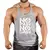 Bodybuilding Cotton Gym Tank Tops para homens, camiseta sem mangas, roupas com e na internet