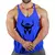 Bodybuilding Cotton Gym Tank Tops para homens, camiseta sem mangas, roupas com e - loja online