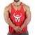 Imagem do Bodybuilding Cotton Gym Tank Tops para homens, camiseta sem mangas, roupas com e