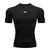 Camiseta de seção masculina Sportswear, camiseta corrida, elástico de elastic