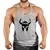 Bodybuilding Cotton Gym Tank Tops para homens, camiseta sem mangas, roupas com e