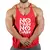 Bodybuilding Cotton Gym Tank Tops para homens, camiseta sem mangas, roupas com e - REBORN.BR