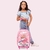 Kit Mochila de Rodinha Escolar Infantil Princesa Unicórnio + Lancheira Transversal + Estojo Duplo - comprar online