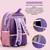 Kit Mochila Costas Escolar Infantil Passeio Unicórnio + Lancheira Transversal + Estojo Duplo - Pikuka | Mochila infantil com os melhores preços!