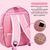 Kit Mochila Costas Escolar Infantil Passeio Princesa Unicórnio + Lancheira Transversal + Estojo Duplo - Pikuka | Mochila infantil com os melhores preços!