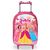 Mochila Escolar Rodinha Infantil Feminina Reforçada- Princesa