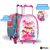 Mochila Infantil Rodinha Escolar Cristal Feminina Reforçada Princesas - comprar online