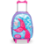 Mochila Infantil Rodinha Escolar Cristal Feminina Reforçada Sereia