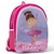 Mochila Infantil Costas Escolar Cristal Feminina Reforçada Bailarina