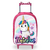 Mochila Escolar Rodinha Infantil Feminina Reforçada- Unicornio