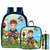 Kit Mochila Escolar Infantil Masculina + Lancheira Térmica + Estojo - Patrulha