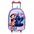 Mochila Escolar Rodinha Infantil Feminina Reforçada- Lilo & Stitch