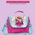 Imagem do Kit Mochila de Rodinha Escolar Infantil Princesas Cristal+ Lancheira Transversal + Estojo Duplo