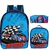 Kit Mochila Escolar Infantil Masculino + Lancheira Térmica + Estojo - Speed