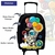 Mochila Rodinha Escolar Infantil Masculina Menino - Astronauta - comprar online