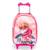 Mochila Infantil Rodinha Escolar Cristal Feminina Reforçada Princesa Unicórnio