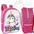 Kit Mochila Escolar Infantil Feminina + Lancheira Térmica + Estojo - Unicórnio - comprar online