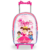 Mochila Infantil Rodinha Escolar Cristal Feminina Reforçada Princesas