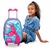 Kit Mochila de Rodinha Escolar Infantil Sereia Cristal+ Lancheira Transversal + Estojo Duplo - comprar online