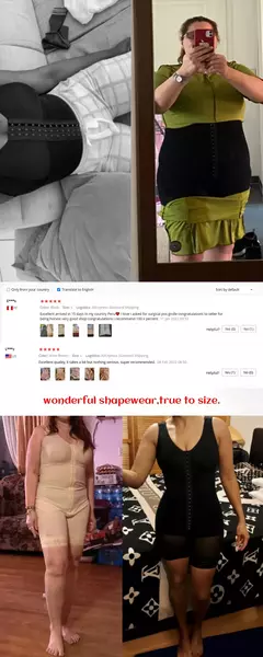 Faja moldeadora de cuerpo completo, faja moldeadora de alta compresión con broc - comprar en línea