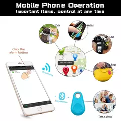 Rastreador GPS para mascotas, accesorio mini localizador bluetooth inteligente,