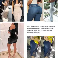 Fajas Colombianas, corsé adelgazante para mujer, moldeador de cuerpo de compres