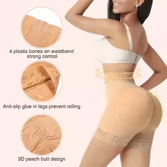 Faja colombiana para mujer, entrenador de cintura, prenda modeladora de cuerpo c - tienda en línea