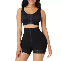 Faja colombiana para mujer, entrenador de cintura, prenda modeladora de cuerpo c - CAROCHE
