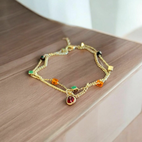 Pulsera Vino Tinto