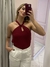 Blusa Beatriz marsala na internet