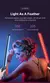 Ulanzi Handheld RGB Luz Colorida Stick, Varinha De Luz LED, CRI 95 + 2500K-9000K
