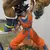 23cm anime dragon ball z son goku & nappa - loja online
