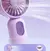 USB Mini ventilador Portátil Recarregável.