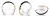 Fone de ouvido sem fio Bluetooth