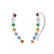 Brinco Earcuff Pedras coloridas - comprar online