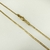 CORRENTE GRUMET LAMINADA 2MM FECHO ITALIANO 60cm - comprar online