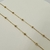 CHOKER CORRENTE COM BOLINHA 32CM+5CM na internet