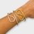 BRACELETE TRABALHADO FIO FINO