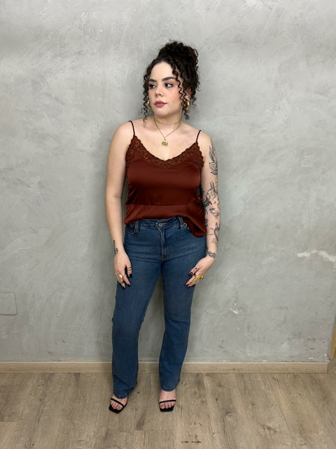 Calça Julia Reta - Jeans