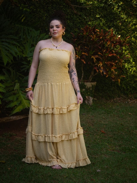 Vestido Sol - Amarelo