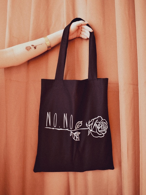 Ecobag No.No - Preta - comprar online