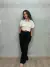 Camisa Cropped Lara - Cores na internet