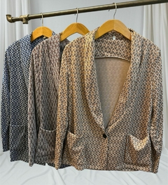 saco smoking panal - comprar online